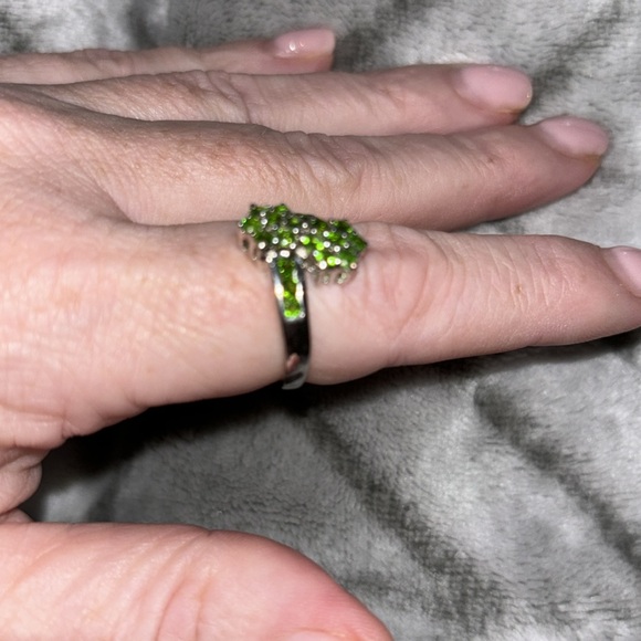 Sterling Silver Chromediopside Ring - Picture 2 of 4
